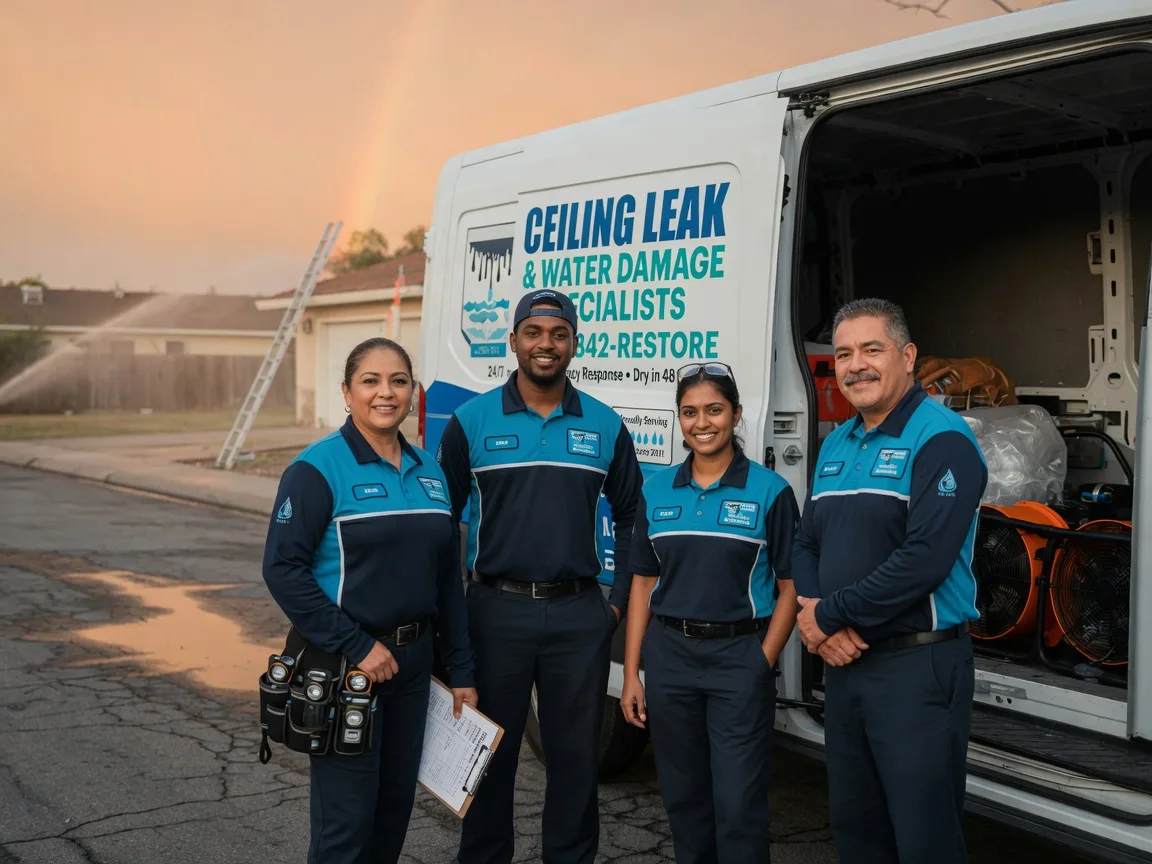Ceiling Leak Cleanup company in Olive Branch, IL